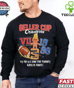 Friends Geller Cup Champions Ross Is Done Shirt