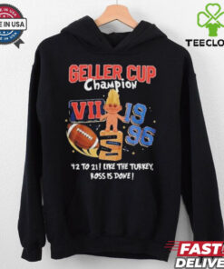Friends Geller Cup Champions Ross Is Done Shirt