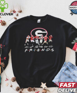 Friends Georgia Bulldogs Teams Players Signatures Shirt