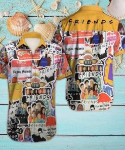 Friends Hawaiian Shirt Style Gift For Men And Women