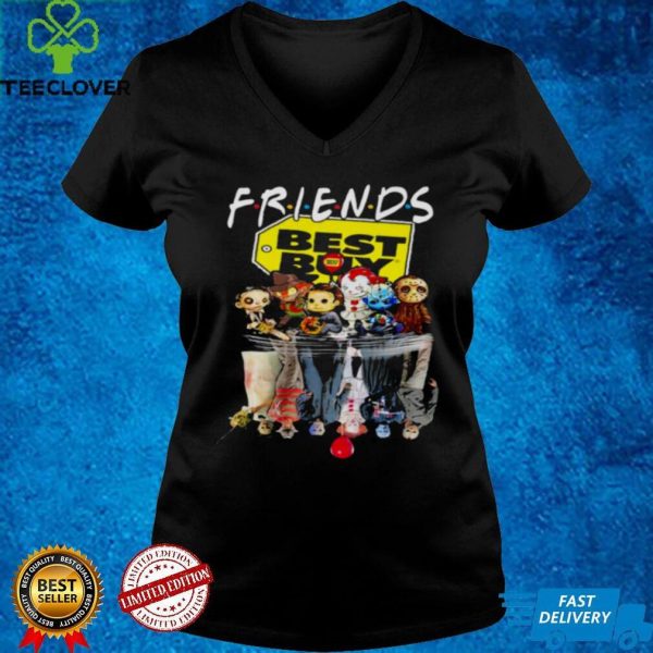 Friends Horror Movie Chibi Characters Water Reflection Best Buy Shirt