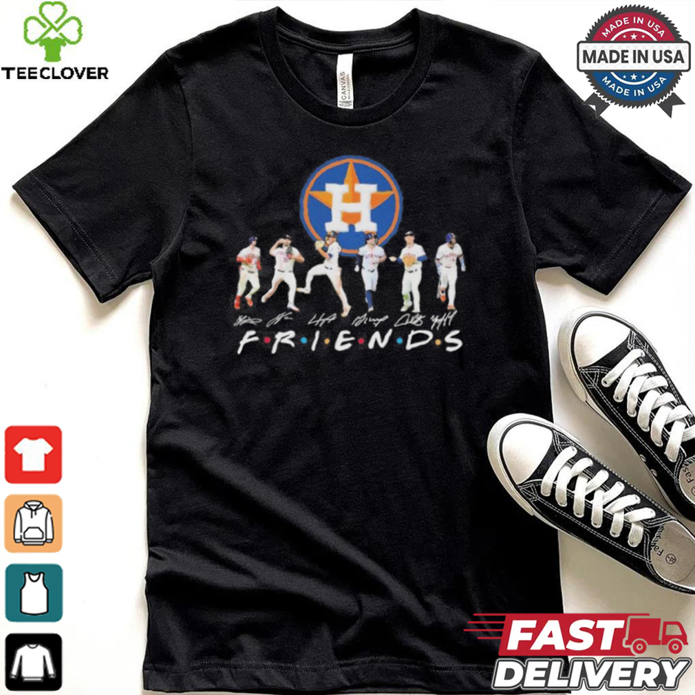 Friends Houston Astros Players Signatures Shirt Friends Houston Astros Players Signatures Shirt