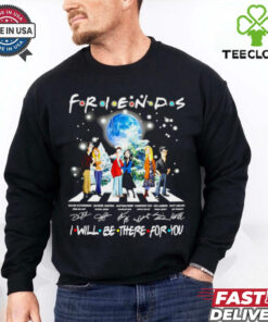 Friends I will be there for you abbey road Christmas shirt