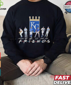 Friends Kansas City Royals Players Signatures Shirt