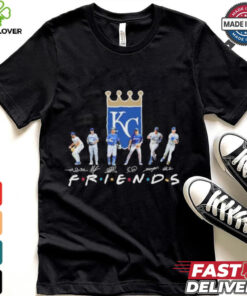 Friends Kansas City Royals Players Signatures Shirt