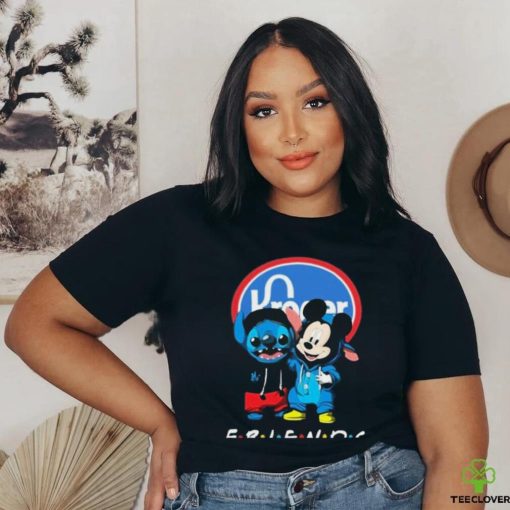 Friends Mickey Mouse And Stitch Kroger Shirt