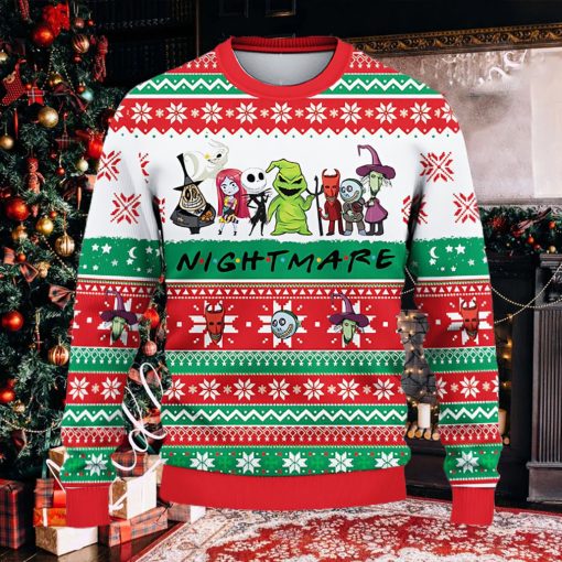 Friends Nightmare Halloween Ugly Christmas Sweater