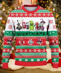 Friends Nightmare Halloween Ugly Christmas Sweater