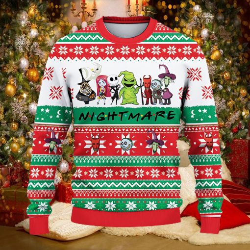Friends Nightmare Halloween Ugly Christmas Sweater