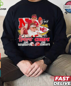 Friends Raiola And Mahomes Huskers On Saturdays X Chiefs On Sundays Signatures Shirt