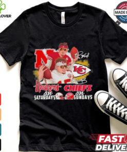 Friends Raiola And Mahomes Huskers On Saturdays X Chiefs On Sundays Signatures Shirt