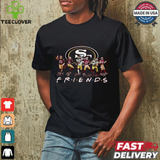 Friends San Francisco 49ers Signatures shirt