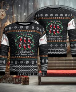 Friends TV Show Could I Be More Excited Ugly Christmas Sweater