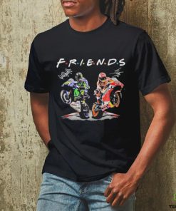 Friends Valentino RossI and Marc Marquez signature shirt 1 Friends Valentino RossI and Marc Marquez signature shirt