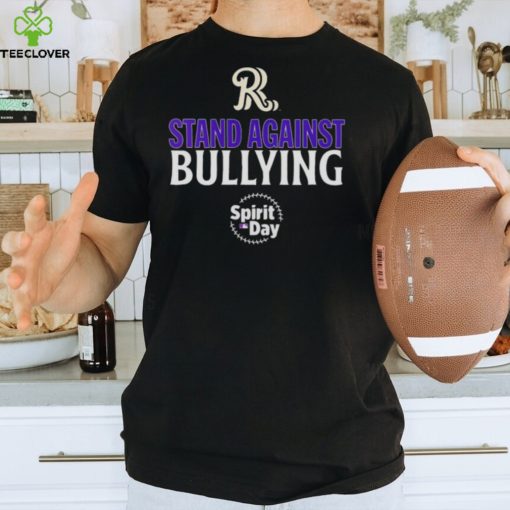 Frisco RoughRiders Spirit day stand against bullying hoodie, sweater, longsleeve, shirt v-neck, t-shirt