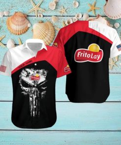 Frito Lay Vacation Logo Brand Hawaiian Shirt Skull Gift Summer Custom Name
