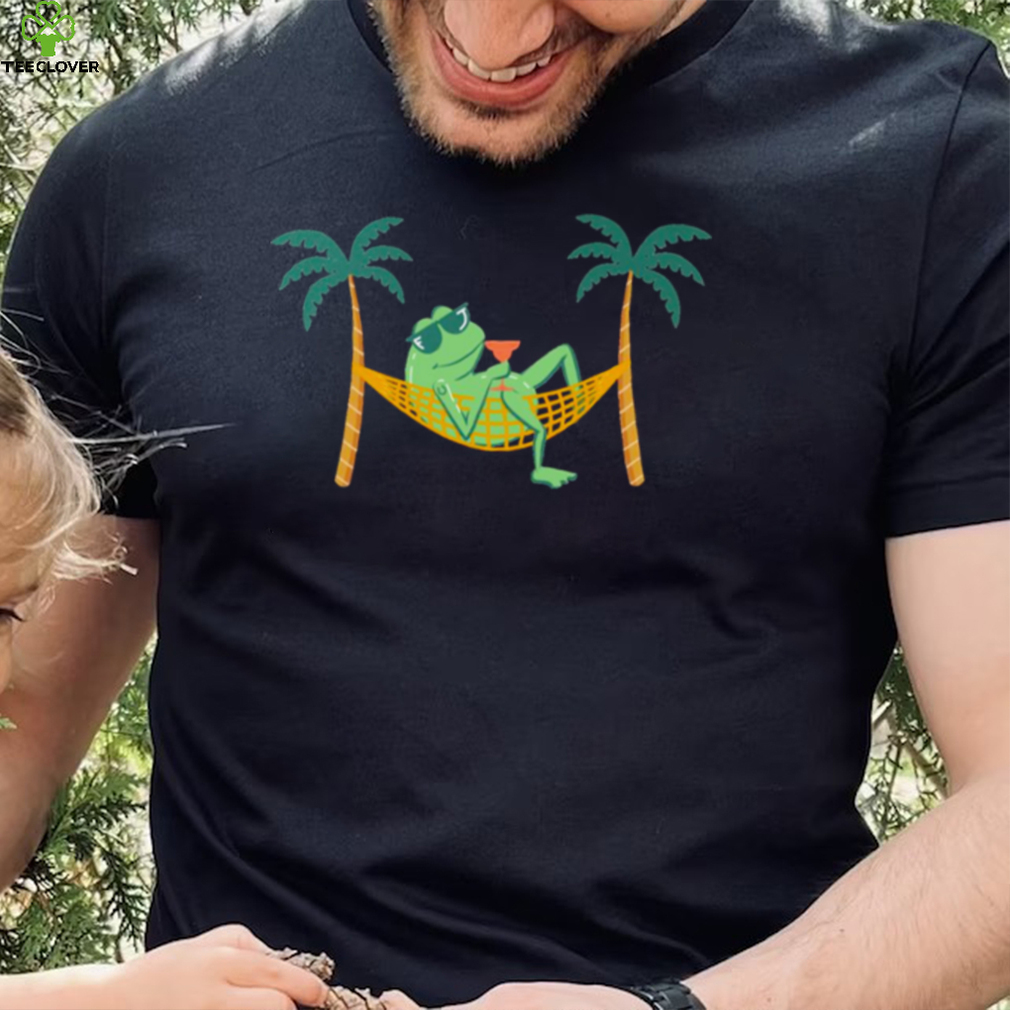 Frog At The Beach Summer Chill shirt Frog At The Beach Summer Chill shirt