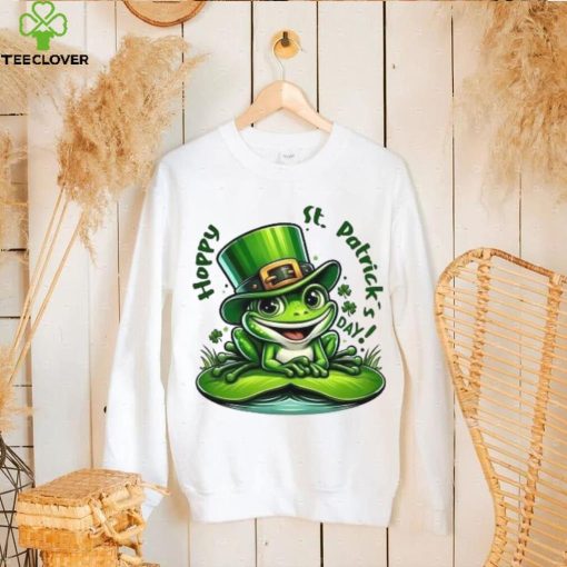 Frog Irish Happy St. Patrick’s Day T Shirt