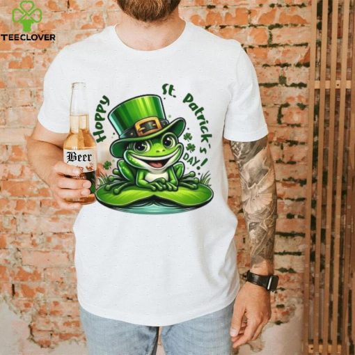 Frog Irish Happy St. Patrick’s Day T Shirt