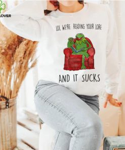 Frog Kermit lol we’re reading your lore and it sucks shirt