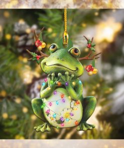 Frog Shape Ornament Christmas