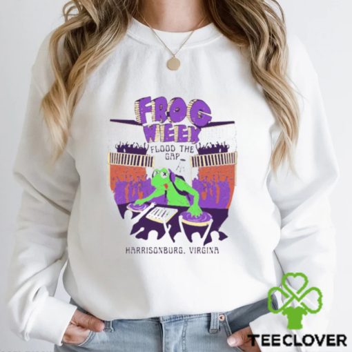 Frog Week Flood The Gap Harrisonburg Virginia Shirt
