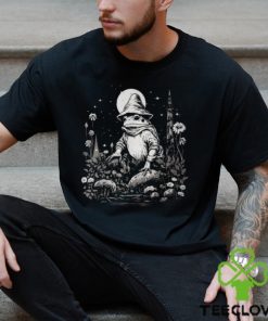 Frog Wizard Cottagecore Mushroom T Shirt