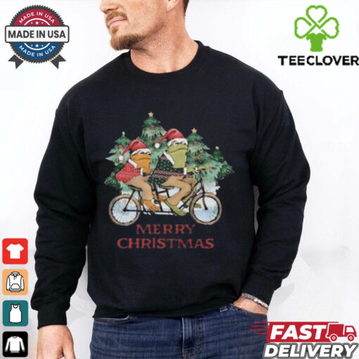 Frog and Toad Merry Christmas 2024 Shirt