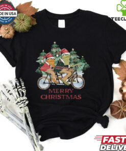 Frog and Toad Merry Christmas 2024 Shirt