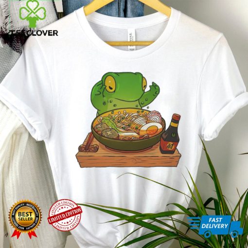 Frog making ramen art hoodie, sweater, longsleeve, shirt v-neck, t-shirt