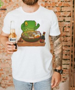 Frog making ramen art hoodie, sweater, longsleeve, shirt v-neck, t-shirt