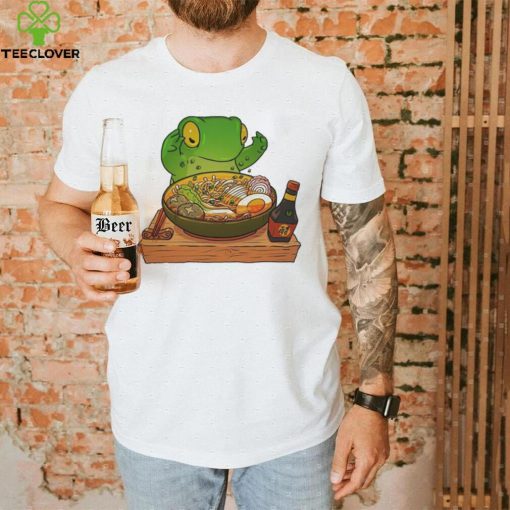 Frog making ramen art hoodie, sweater, longsleeve, shirt v-neck, t-shirt