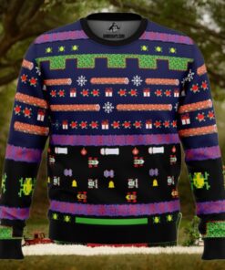 Frogger Ugly Christmas Sweater
