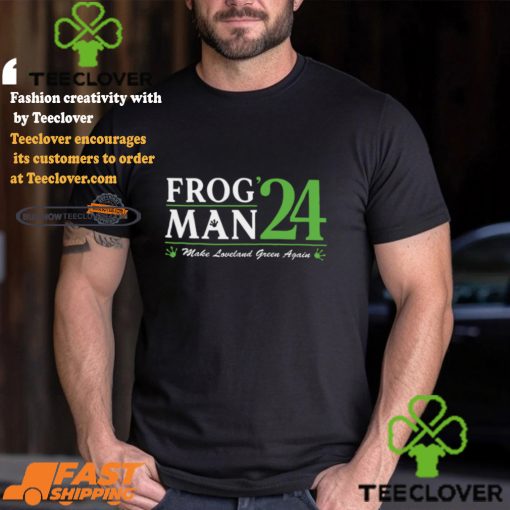 Frogman 24 Make Loveland Green Again Shirt