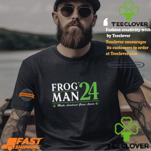 Frogman 24 Make Loveland Green Again Shirt