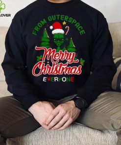 From Outersoace Merry Christmas Shirt