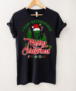 From Outersoace Merry Christmas Shirt