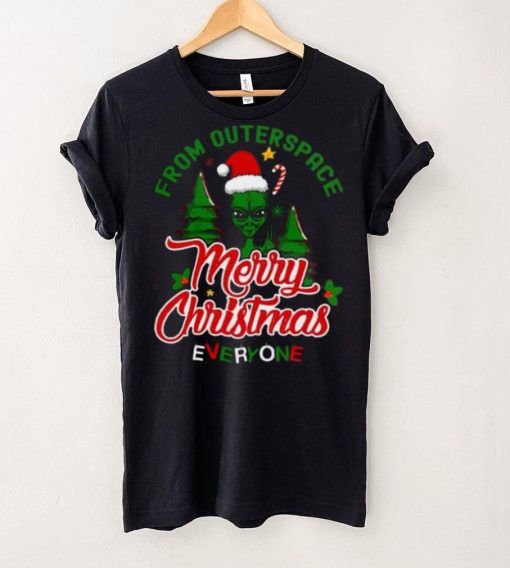 From Outersoace Merry Christmas Shirt