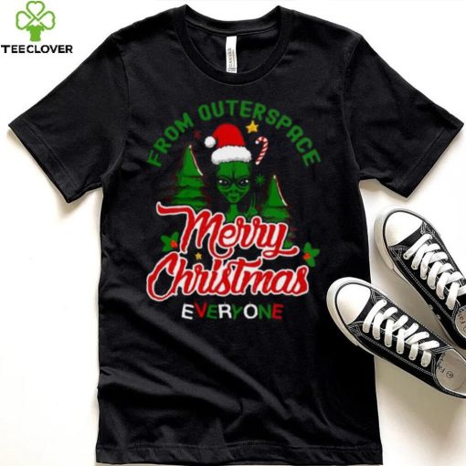 From Outersoace Merry Christmas Shirt