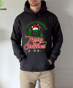 From Outersoace Merry Christmas Shirt