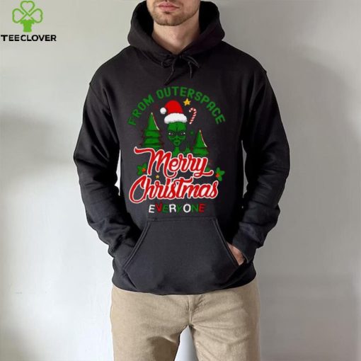 From Outersoace Merry Christmas Shirt