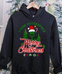 From Outersoace Merry Christmas Shirt