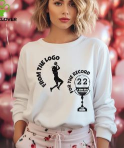 From The Logo For The Record 22 Caitlin Clark Shirt