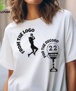 From The Logo For The Record 22 Caitlin Clark Shirt