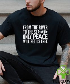 From the river to the sea only peace will set us free hoodie, sweater, longsleeve, shirt v-neck, t-shirt