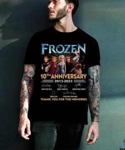 Frozen 10th 2013 2023 Thank You For The Memories T Shirt