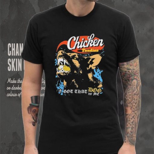 Fsgprints chicken tendies art design T shirt