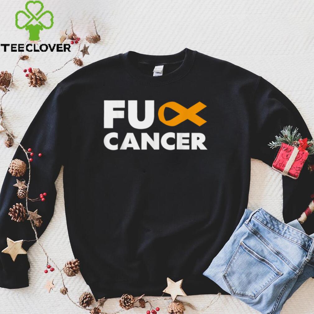 Fuck Cancer TShirt   Fuck Kidney Cancer Awareness T Shirt