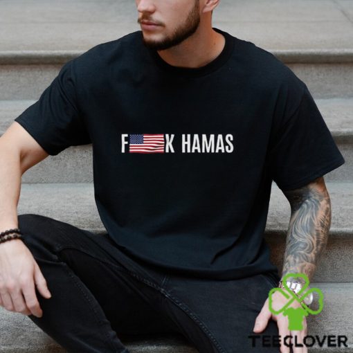 Fuck Hamas Flag American Shirt