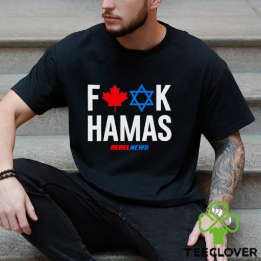 Fuck hamas Canada and Israel flag hoodie, sweater, longsleeve, shirt v-neck, t-shirt